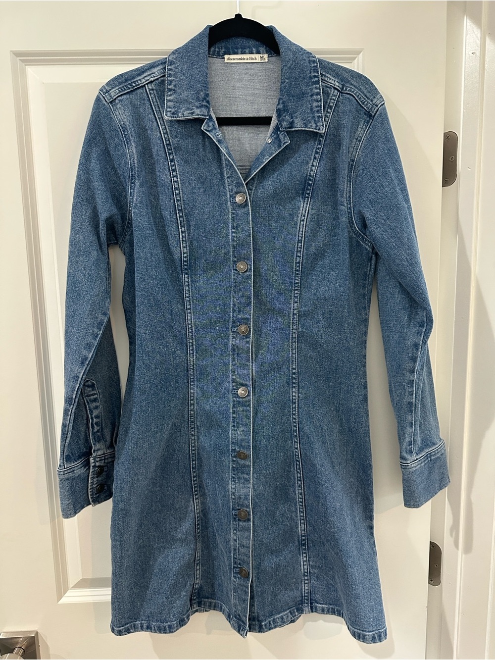 Abercrombie & Fitch Indigo Denim mini dress